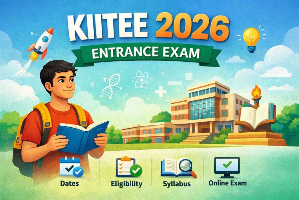 KIITEE 2026 Entrance Exam 2026 registration, eligibility, syllabus and online exam guide for students
