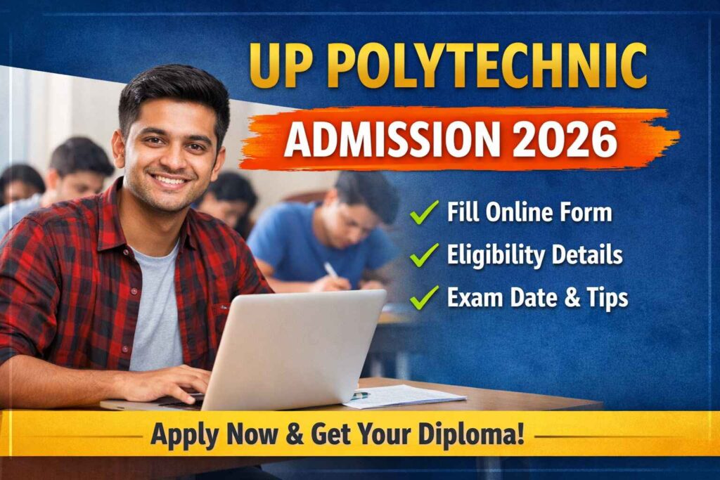 UP Polytechnic Admission 2026 online form apply student filling application