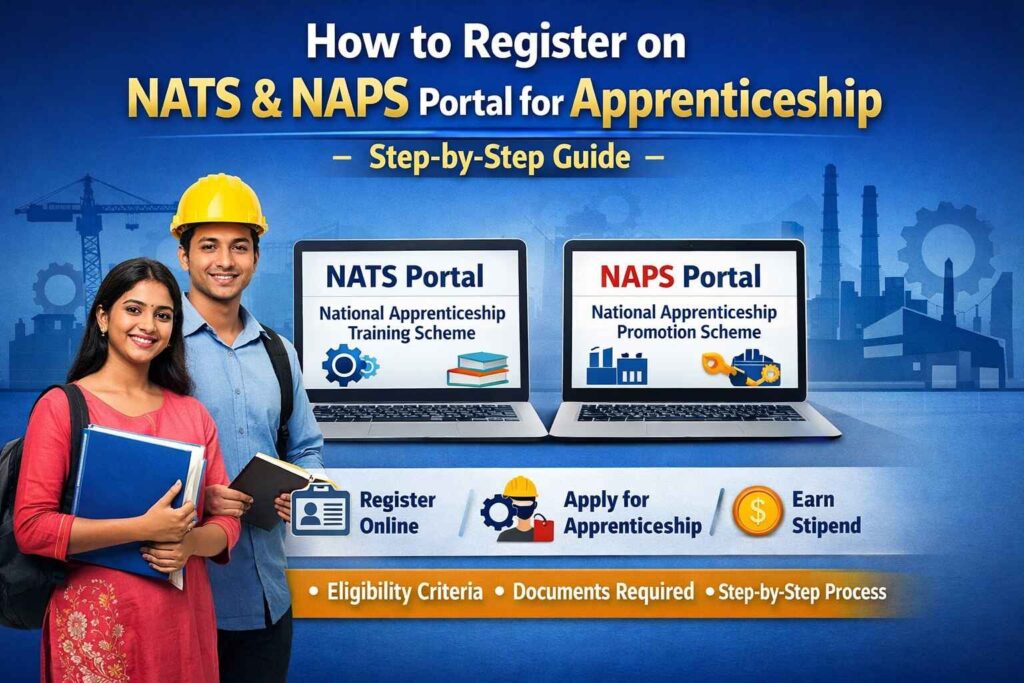 NATS and NAPS apprenticeship registration step by step guide for students