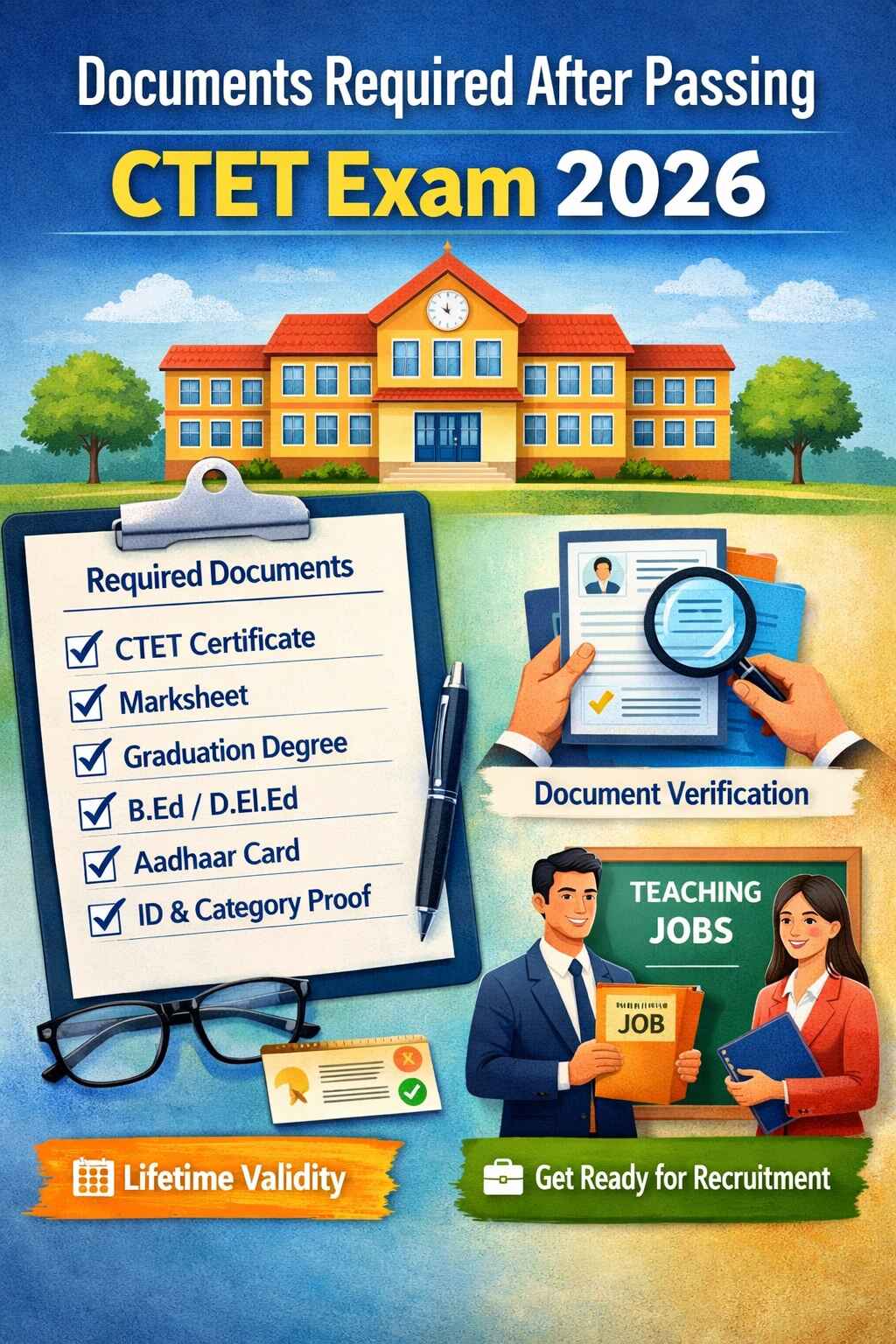 documents-required-after-ctet-exam-2026